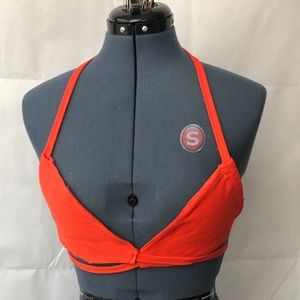 Orange 🍊 denim bralette